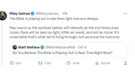 Gaines shares her views ((Image via X/Riley Gaines))